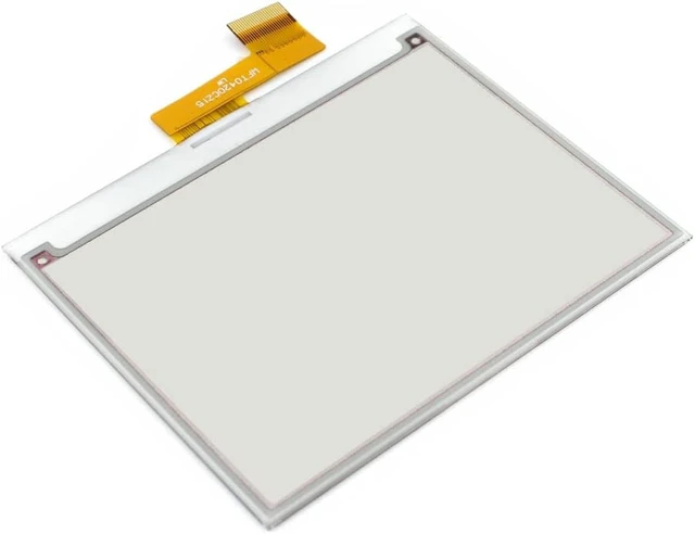 Alt view image 5 of 6 - Waveshare 4.2inch E-Paper, 400x300 Resolution Red/Black/White 3Colors Raw Display(Without PCB) for Raspberry/Jetson Nano/Nucleo Main Control Boards