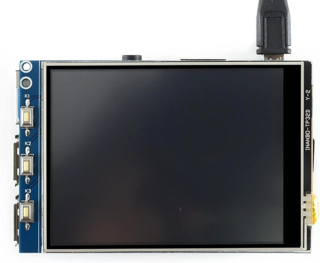 Main image of Waveshare 3.2inch Resistive Touch Screen TFT Display 320×240 LCD Compatible with Raspberry Pi 4B/3B+/3A+/3B/2B/1B+/1A+/Zero 2 W/Zero W/Zero