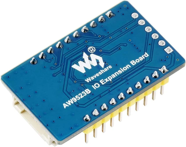 Alt view image 2 of 7 - Waveshare AW9523B IO Board Controlled via I2C Bus Expands 16 I/O Pins