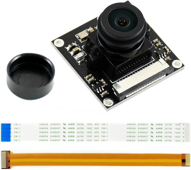 Main image of waveshare IMX219 Camera Compatible with Jetson Nano/Jetson Xavier NX Supports CM3/3+/4 8 Megapixels 170° FOV