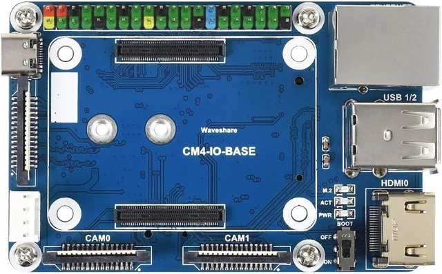 Main image of Waveshare Mini Base Board Type B for Raspberry Pi Compute Module 4
