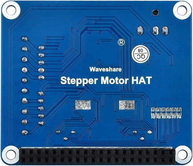 Main image of Waveshare Stepper Motor Board Compatible with Raspberry Pi to Drives Two Stepper Motors