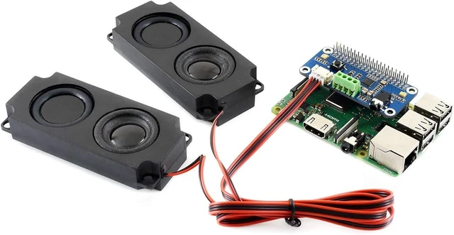 Alt view image 4 of 5 - Waveshare Sound Card HAT Integrates WM8960 Stereo CODEC Compatible with Raspberry Pi