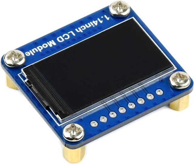 Main image of Waveshare 1.14inch LCD Module, 240×135 Resolution 65K RGB Colors IPS Screen for Raspberry Pi