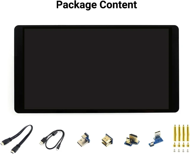 Alt view image 2 of 7 - Waveshare 5.5inch Capacitive Touch AMOLED Display 1080×1920 HDMI Screen Compatible with Raspberry Pi 4B/3B+/3A+/3B/2B/1B+/1A+/Zero 2 W/Zero W/Zero Jetson Nano and PC