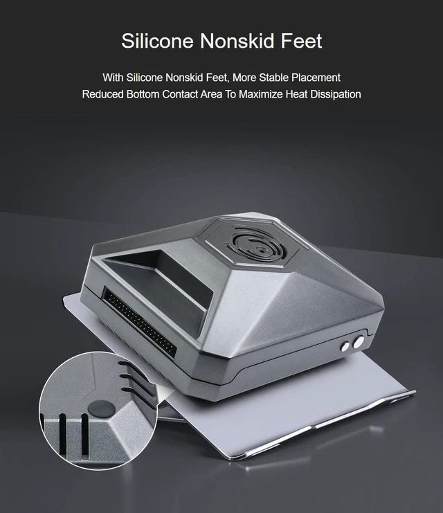 Alt view image 7 of 7 - Waveshare Aluminum Case for Jetson Nano Developer Kit with GPIO Adapter ONLY for Waveshare Jetson-Nano-DEV-KIT