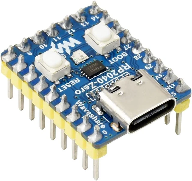 Main image of Waveshare Pico-Like MCU Board Based On Raspberry Pi Microcontroller RP2040 with Pre-soldered Header