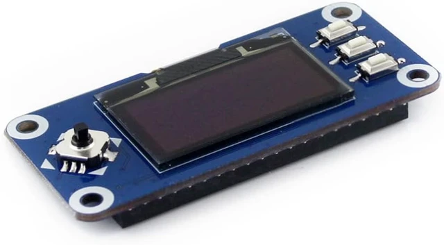 Alt view image 2 of 4 - Waveshare 1.3inch OLED Compatible with Jetson Nano/Raspberry Pi 4B/ 3B+/ 3A+/ 3B/ 2B/ 1B+/ 1A+/ Zero 2 W/Zero W/Zero