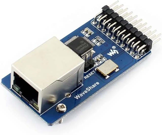 Alt view image 4 of 5 - Waveshare Accessory Module Onboard Ethernet Physical Layer Transceiver DP83848 with RJ45 Connector and Control Interface