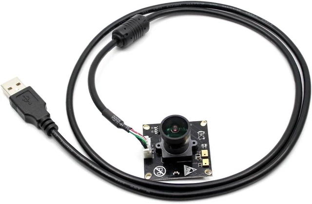 Alt view image 4 of 6 - Waveshare IMX179 8MP USB Camera (A) Ultra High Definition Embedded Mic No Driver Required 3288x2512 Resolution