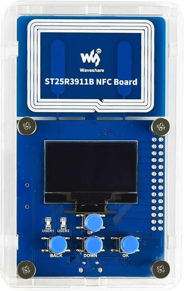 Main image of Waveshare ST25R3911B NFC Development Kit NFC Reader with AT32F413RCT7 Controller