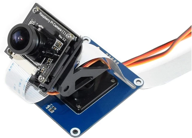 Alt view image 4 of 4 - Waveshare 2-DOF Pan-Tilt HAT for Raspberry Pi Series Motherboards/Jetson Nano