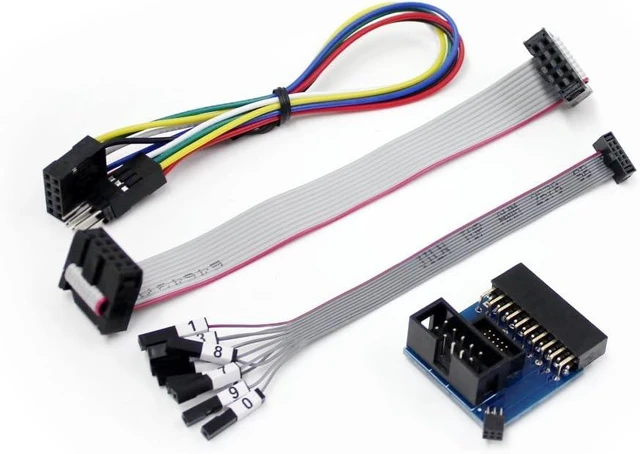 Alt view image 3 of 5 - Waveshare Atmel-ICE Basic Kit Comes with Additional Adapter Board and Cables for Debugging and Programming Microcontrollers
