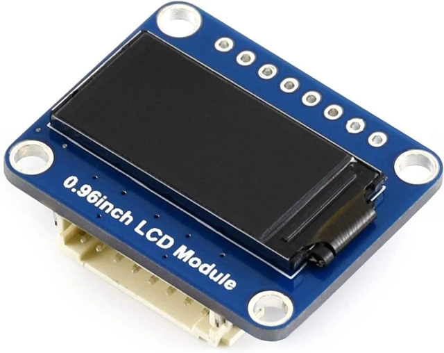 Alt view image 5 of 7 - Waveshare 0.96inch LCD Display Module IPS Screen 160x80 HD Resolution with Embedded Controller Communicating via SPI Interface Compatible with Raspberry Pi/Jetson Nano/STM32