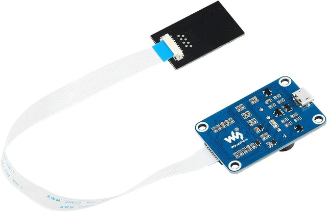 Alt view image 4 of 6 - Waveshare Capacitive Fingerprint Reader Onboard a High-Speed Digital Processor Commercial Fingerprinting Algorithm Semiconductor Sensor