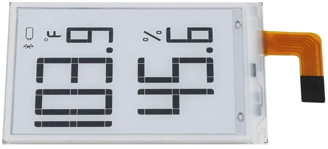 Main image of Waveshare 1.9inch Segment E-Paper Raw Display Support Partial Refresh Ideal for Temperature and Humidity Meter Humidifier Digital Meter