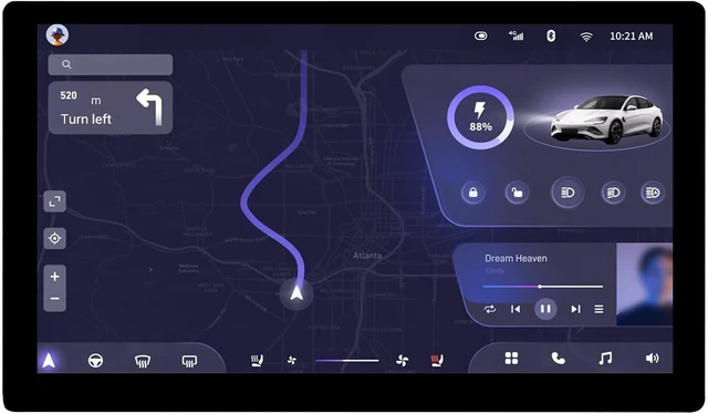 Main image of Waveshare 7-inch IPS Integrated Display for Raspberry Pi & PC, 1024 x 600 Resolution, Touch, USB & HDMI, Supports Windows, Linux, Android