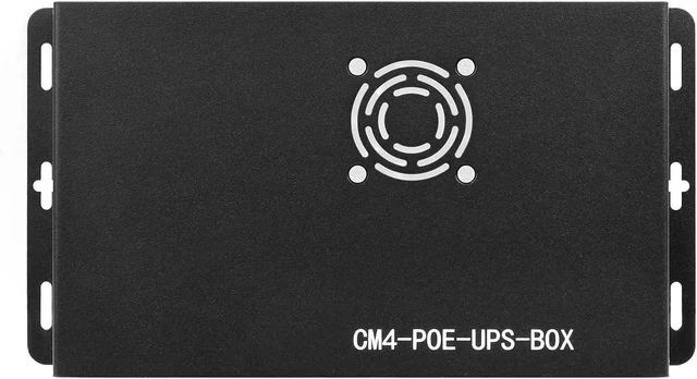 Main image of Waveshare PoE UPS Uninterruptible Power Supply Base Board/Mini-Computer Designed for Raspberry Pi Compute Module 4 Giga-bit Ethernet Dual HDMI Quad USB2.0