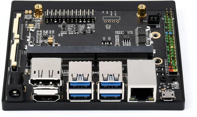 Main image of Waveshare NX Development Board Based On Jetson Xavier NX Alternative Solution for Jetson Xavier NX Developer Kit Carrier Board Only Can Directly Insert into Jetson Xavier NX Module