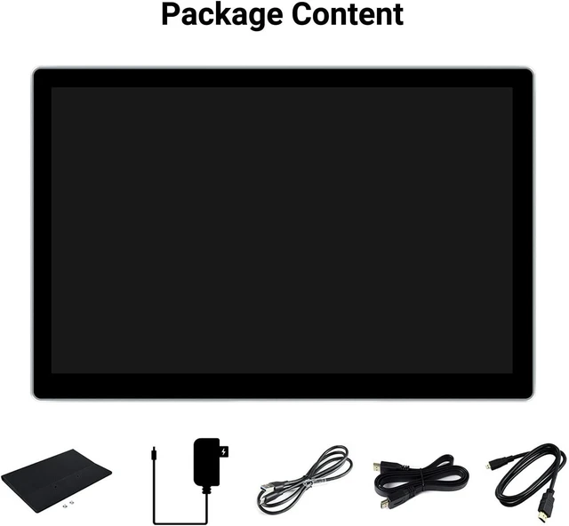 Alt view image 2 of 7 - Waveshare 10.5inch Capacitive Touch AMOLED Compatible with Raspberry Pi 4B/3B+/3A+/2B/B+/A+/Zero/Zero W/WH/Zero 2W CM3+/4 HDMI Port 2560×1600 2K Resolution Supports Jetson Nano/Windows