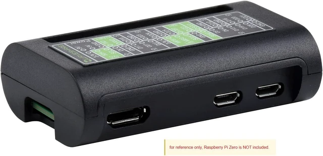 Alt view image 2 of 7 - Waveshare ABS Protection Case for Raspberry Pi Zero Series Fits for Zero/Zero 2 W