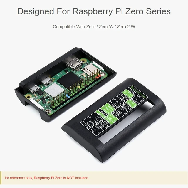 Alt view image 4 of 7 - Waveshare ABS Protection Case for Raspberry Pi Zero Series Fits for Zero/Zero 2 W