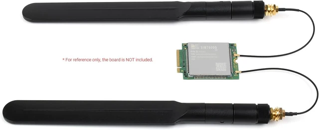 Alt view image 5 of 7 - Waveshare 4G High Gain SMA Antenna 4G/3G/2G/LPWA Support 700~2700MHz Range 90° Flexible Rotation