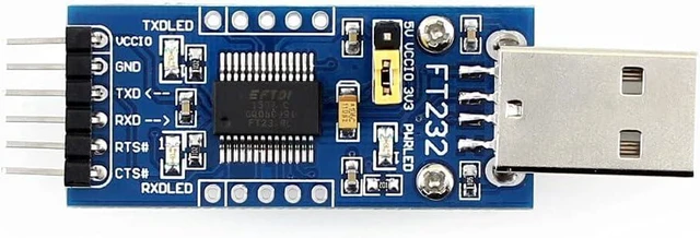 Main image of Waveshare FT232 USB to TTLUART Communication Module, USB Type C Connector, Compatible with Mac OS, Linux, Android, Wince, Windows 7/8/8.1/10/11...