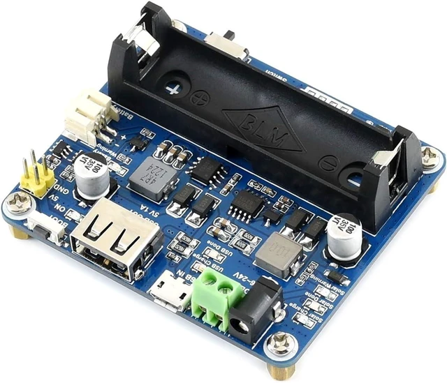 Alt view image 6 of 7 - Waveshare Solar Power Management Module, Solar Charge Controller USB, for 6V~24V Solar Panel Multi Protection Circuits Suited for Low-Power IoT and Other Environmental Protection Projects