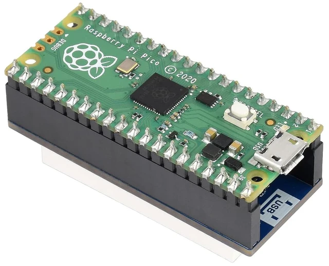 Alt view image 7 of 7 - waveshare 4-Digit 8-Segment Display Module for Raspberry Pi Pico Embedded 74HC595 Driver SPI-Compatible Comes with Raspberry Pi Pico C/C++ and MicroPython Demo