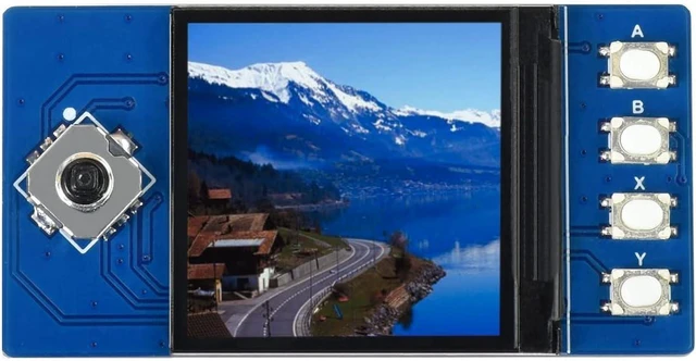 Alt view image 5 of 6 - waveshare 1.3inch LCD Display Module for Raspberry Pi Pico 65K RGB Colors 240×240 Pixels SPI Interface Comes with Raspberry Pi Pico C/C++ and MicroPython Demo