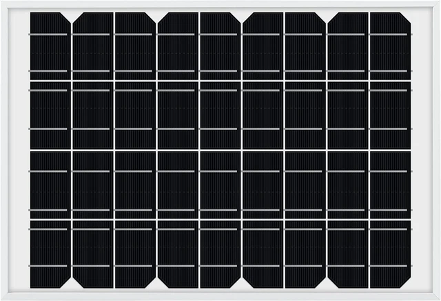 Main image of Waveshare Polysilicon Solar Panel (18V 10W) 10Wp Power Photovoltaic Panel High Conversion Efficiency