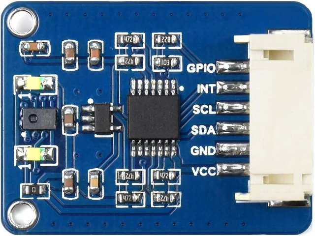 Main image of Waveshare AS7341 Spectral Color Sensor Visible Spectrum Sensor High Precision I2C Bus Compatible with Raspberry Pi 5/4B/3B/Zero/Zero W/Zero 2W/Pico/Pico W/Pico WH