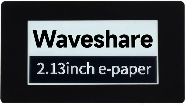 Main image of Waveshare 2.13inch Touch E-Paper E-Ink Display HAT Compatible with Raspberry Pi 5/4B/3B/Zero/Zero W/Zero 2W/Pico/Pico W/Pico WH, 250×122 Pixels Black/White SPI Interface, Supports Partial Refresh