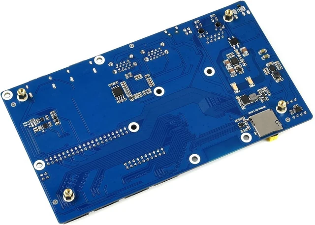 Alt view image 2 of 5 - Waveshare Compute Module 4 IO Board with PoE Feature, Compatible with Raspberry Pi, Suitable for All Variants of CM4