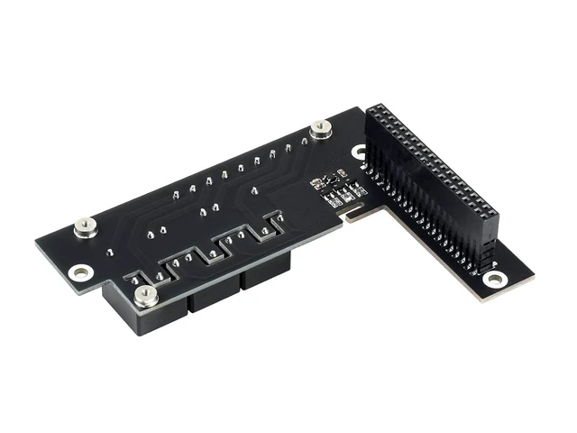 Alt view image 3 of 6 - Waveshare Quality 3-Ch Relay Expansion Board Designed for Jetson Nano with Optocoupler Isolation
