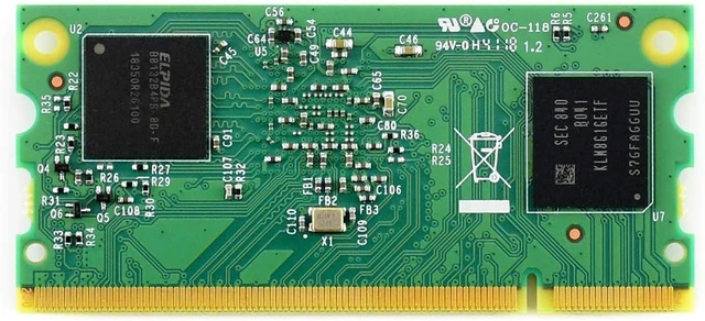 Alt view image 2 of 5 - Waveshare Compute Module 3+/8GB Raspberry Pi 3 Model B+ BCM2837 Processor and 1GB RAM in a Flexible Form Factor with 8GB eMMC Flash CM3+/8GB