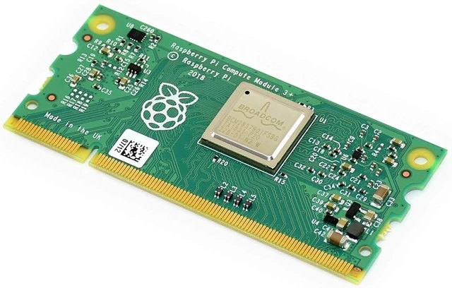 Alt view image 3 of 5 - Waveshare Compute Module 3+/8GB Raspberry Pi 3 Model B+ BCM2837 Processor and 1GB RAM in a Flexible Form Factor with 8GB eMMC Flash CM3+/8GB