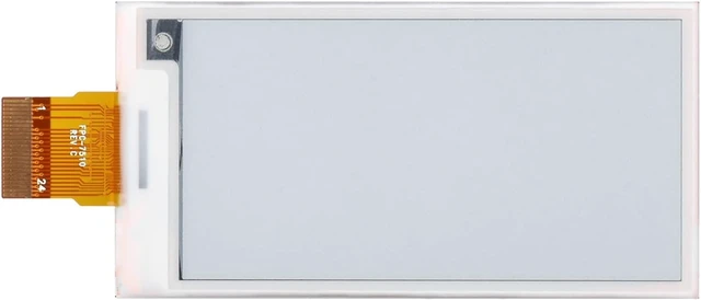 Alt view image 6 of 7 - waveshare 2.66inch E-Paper E-Ink Raw Display Compatible with Raspberry Pi 4B/3B+/3B/2B/B+/A+/Zero/Zero W/WH/Zero 2W Series Boards 296×152 Pixels Dual-Color Support Partial Refresh