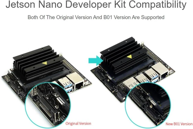 Alt view image 4 of 7 - Waveshare Metal Case Specialized for Jetson Nano Developer Kit Compatible with Original Version and B01 Version Case Only