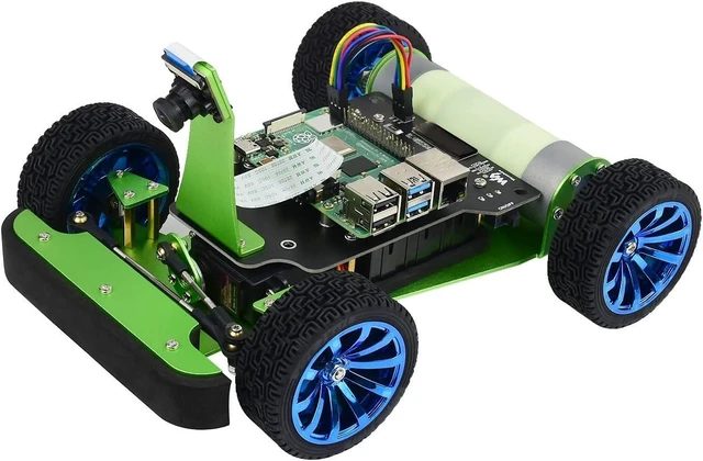 Main image of Waveshare PiRacer DonkeyCar Powered by Raspberry Pi 4 AI Autonomous Racing Robot Accessories