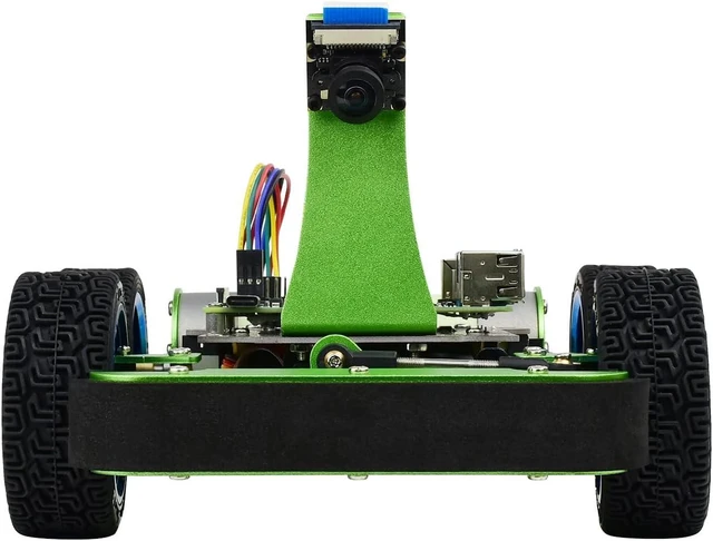 Alt view image 6 of 7 - Waveshare PiRacer DonkeyCar Powered by Raspberry Pi 4 AI Autonomous Racing Robot Accessories