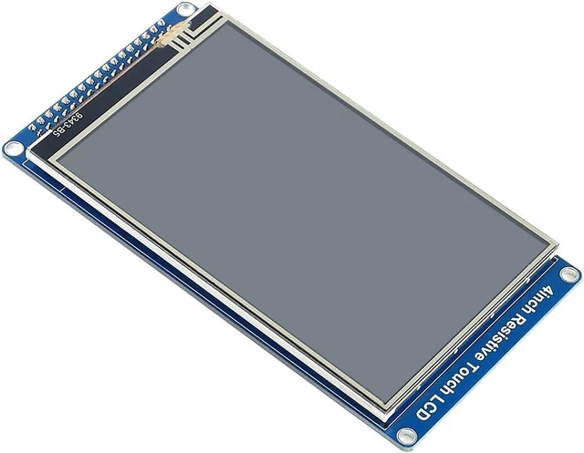 Alt view image 6 of 7 - Waveshare 4inch 480×800 Pixels IPS LCD with Resistive Touch Screen 8080 Parallel Interface for LCD Communication and Supports Host Controllers Such as STM32.