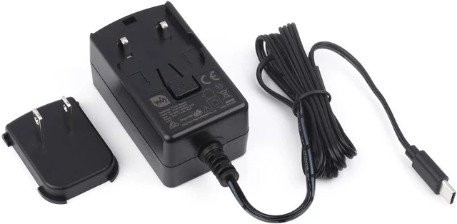 Main image of Waveshare USB-C Power Supply 5V / 3A, Compatible with Raspberry Pi 4, with Safety Certificated Multi Protections for PI4B
