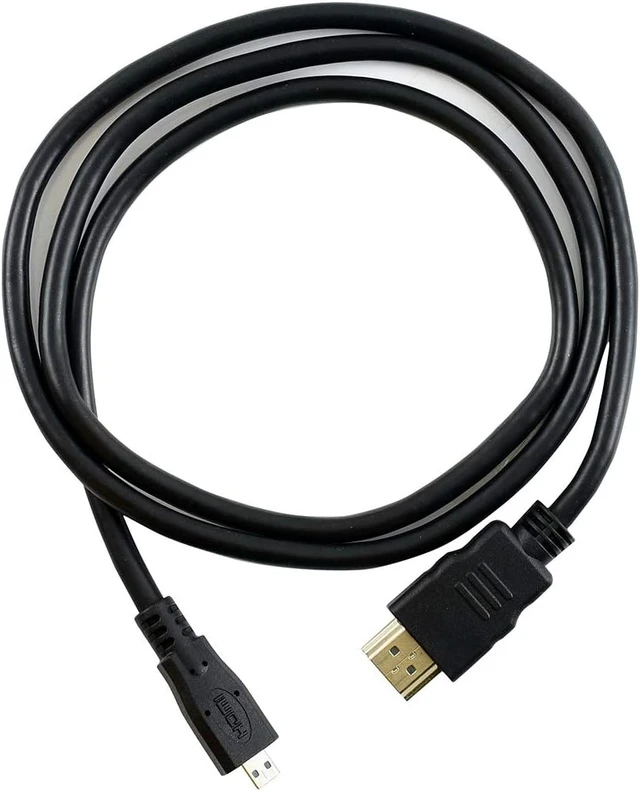 Alt view image 3 of 6 - Waveshare HDMI to Micro HDMI Cable for Raspberry Pi 4B High Definition Video Transmission
