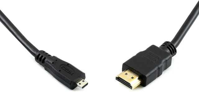 Alt view image 5 of 6 - Waveshare HDMI to Micro HDMI Cable for Raspberry Pi 4B High Definition Video Transmission