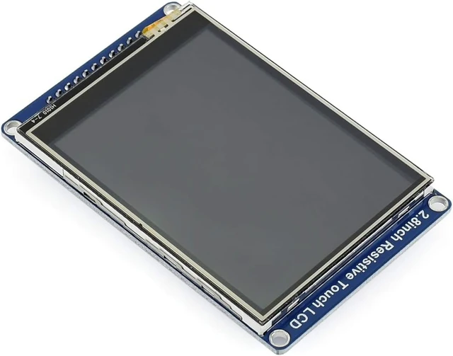 Alt view image 2 of 7 - Waveshare 2.8inch 320×240 Pixels IPS LCD with 4-Wire Resistive Touch Screen SPI Communication Interface
