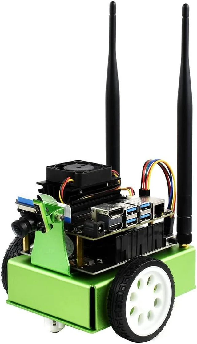 Main image of Waveshare JetBot AI Kit Accessories Add-ons for Jetson Nano to Build JetBot (Doesn't Support Nano 2GB)