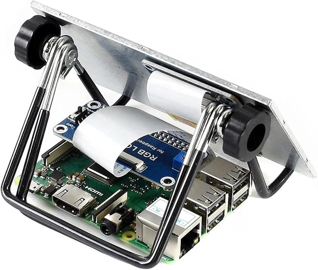 Alt view image 7 of 7 - waveshare 5inch Display 800x480 Hardware Resolution for Raspberry Pi 2B/3B/3B+/3A+/Zero/Zero W/Zero WH with DPI Interface No Touch Supports Raspbian Ubuntu OSMC etc.