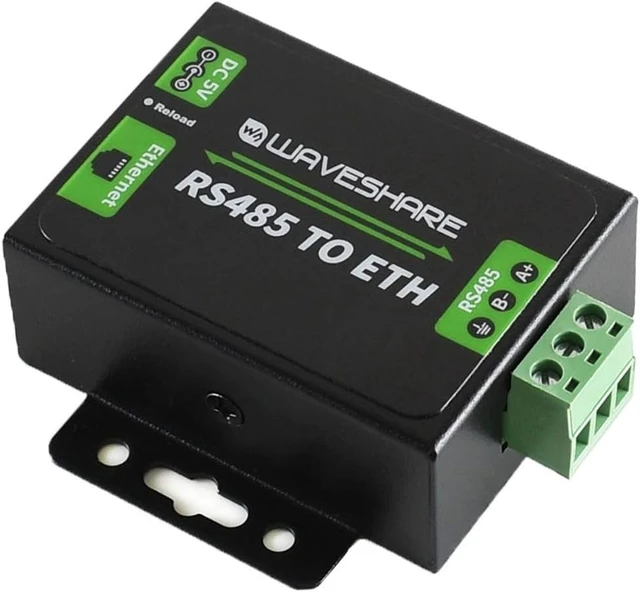 Alt view image 5 of 7 - Waveshare RS485 to Ethernet Converter with High-Speed Low-Power High-Stability Up-gradable Easy to Communicate Between RS485 and RJ45 Port Ethernet